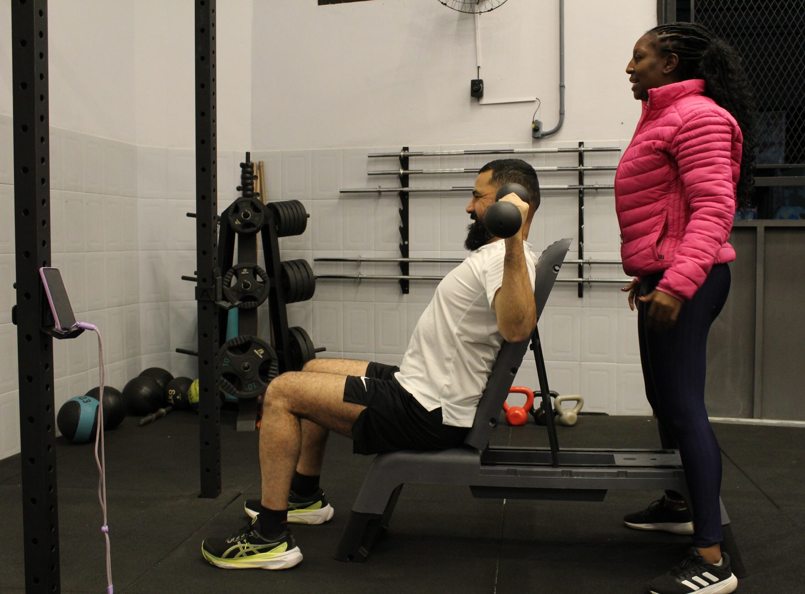 Musculação no Espaço K2